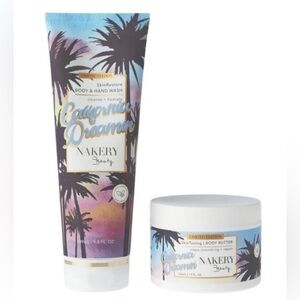 Nakery Beauty California Dreamin' Body Wash & Butter Set
